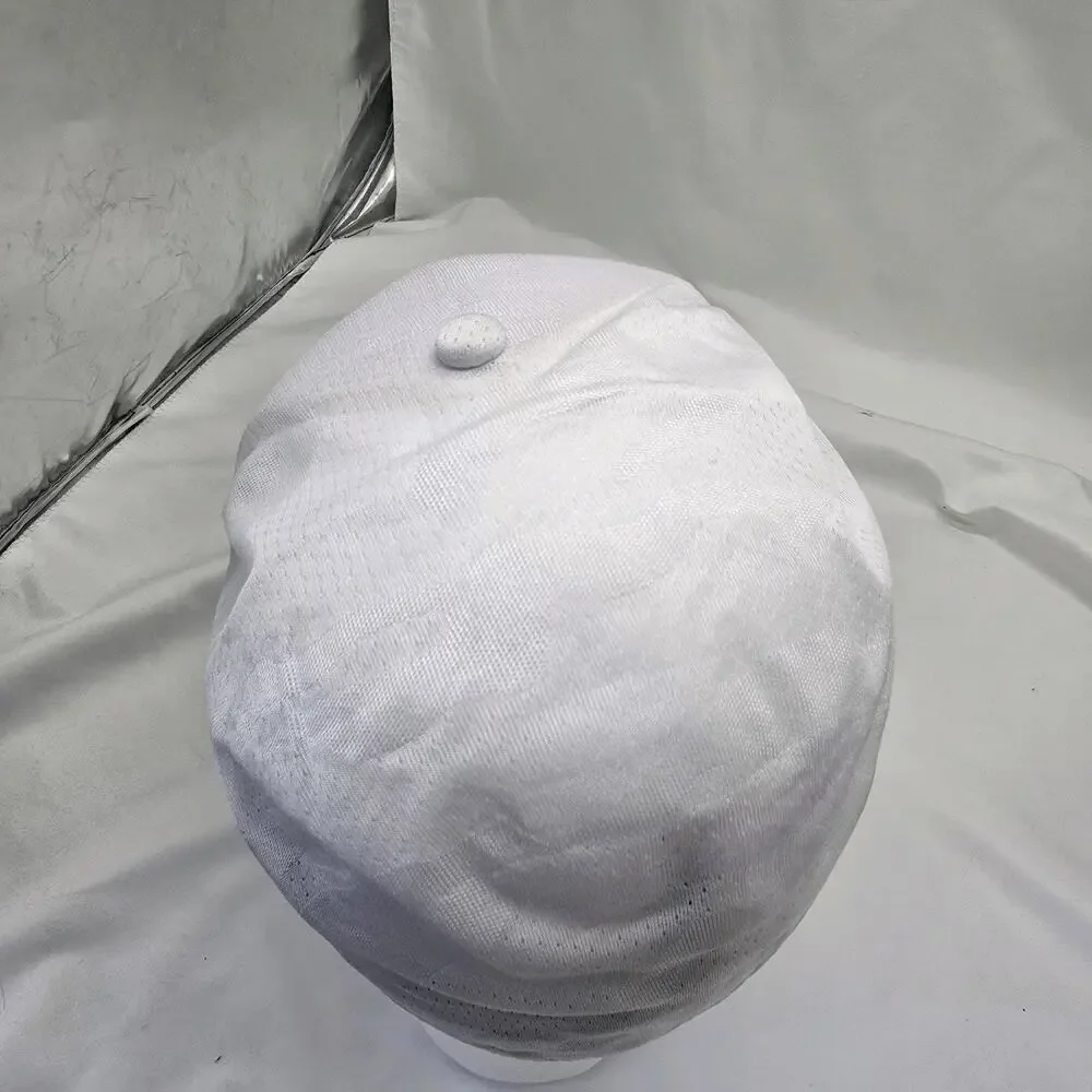 Zyia Active Embroidered Mesh Fitted‎ Hat Womens OS White Camo Polyester Workout